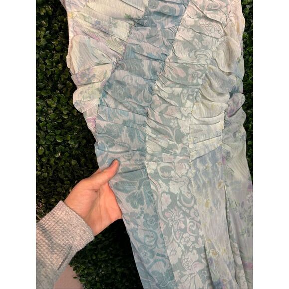 Free People Heart to Heart Midi Dress Size 2 NWT Blue - Picture 4 of 7